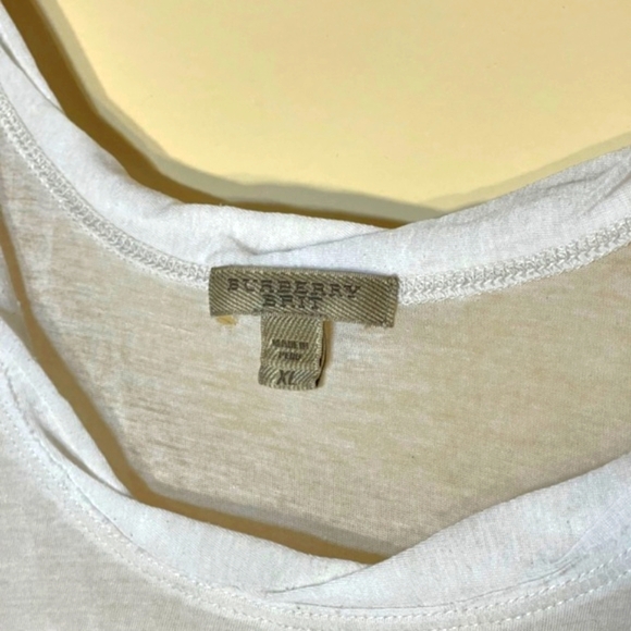 Burberry White Tank Top - Picture 3 of 9